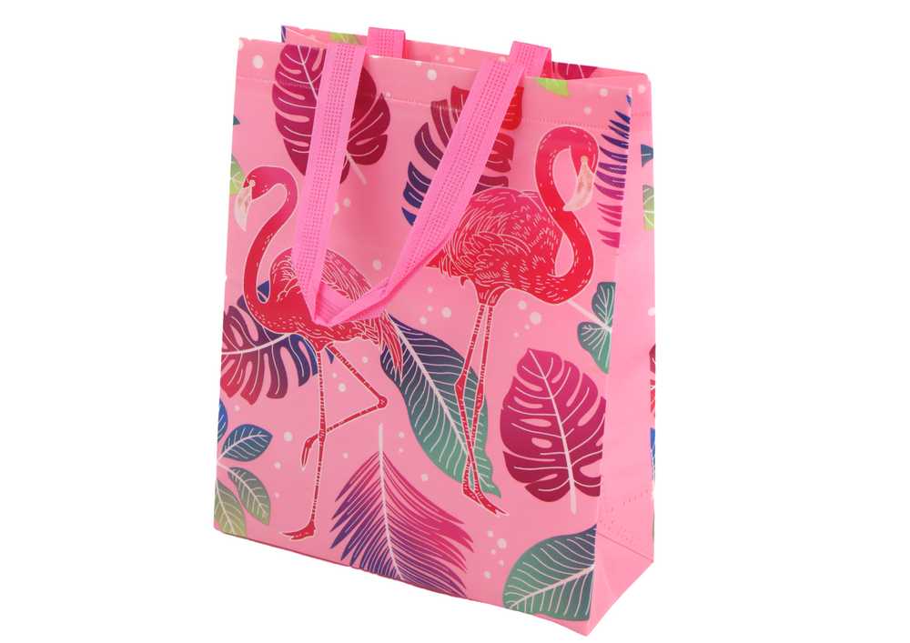 Dovanų maišelis Flamingas, rožinis
