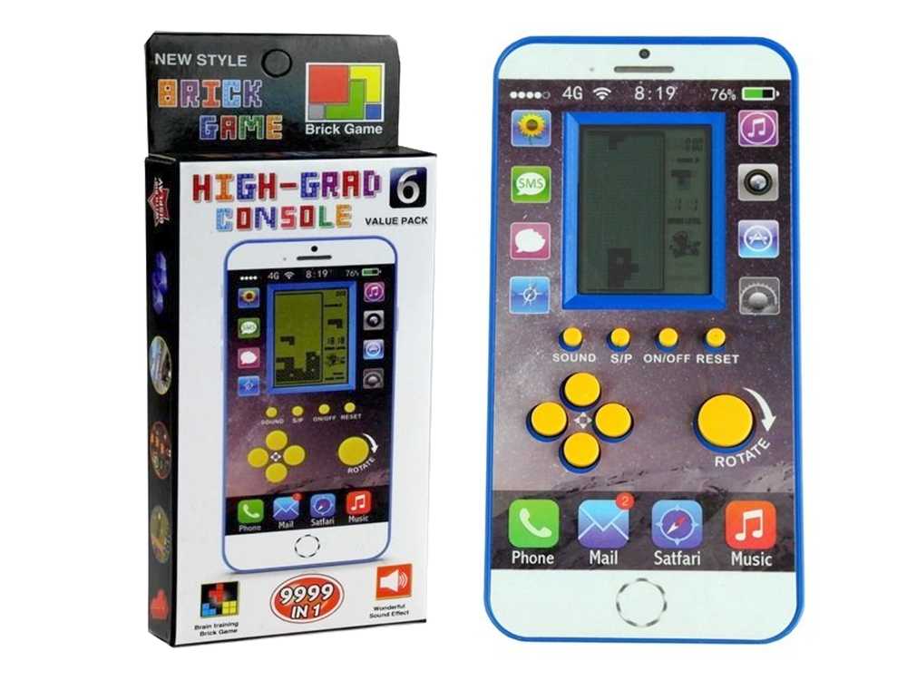 Elektroninis žaidimas Tetris, kišeninė versija, 1 vnt.