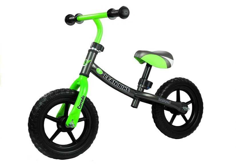 Balansinis dviratukas Corrado, žalias/juodas