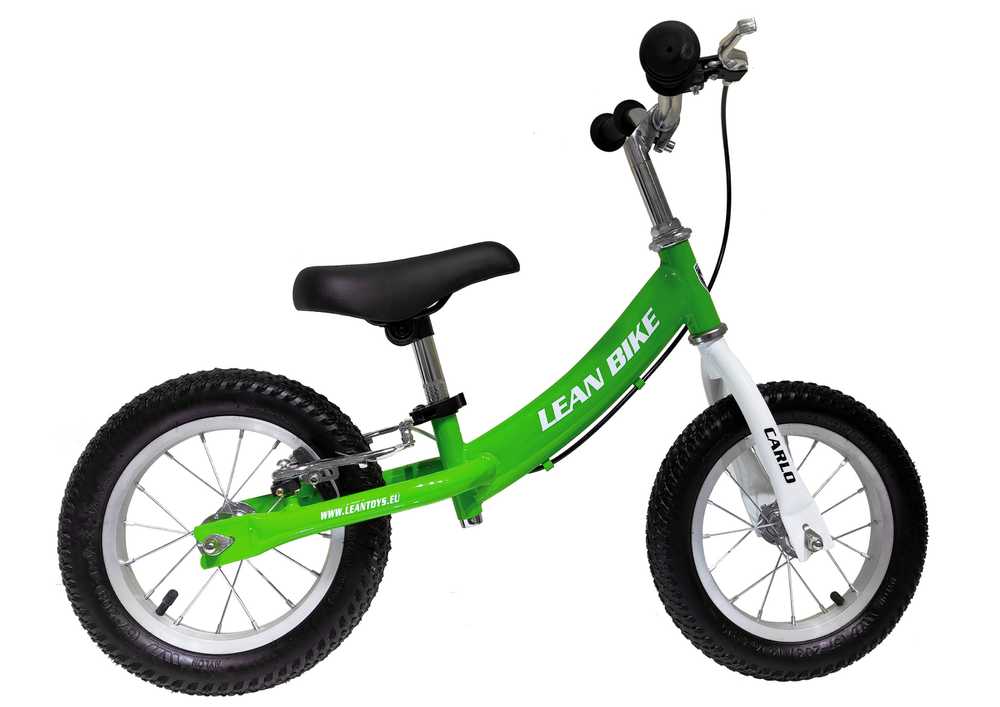 CARLO balansinis dviratis, žalias