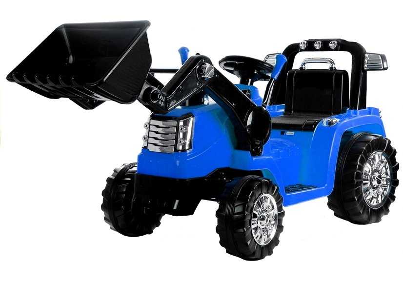 Elektrinis traktorius Zp1005, mėlynas