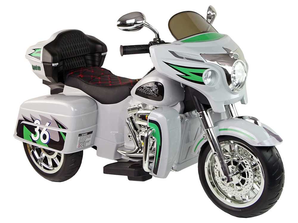 Elektrinis motociklas Goldwing NEL-R1800GS, pilkas