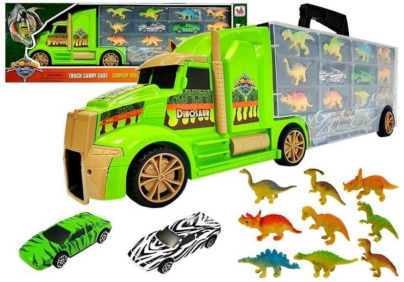 Sunkvežimis su dinozaurais