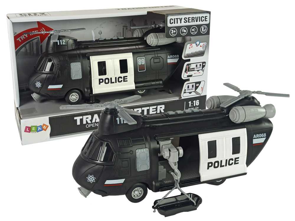 Žaislinis policijos sraigtasparnis