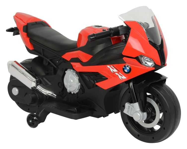 Vaikiškas elektrinis motociklas - BMW S1000RR, raudonas