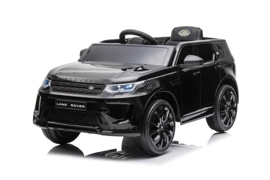 Vienvietis elektromobilis Range Rover, juodas