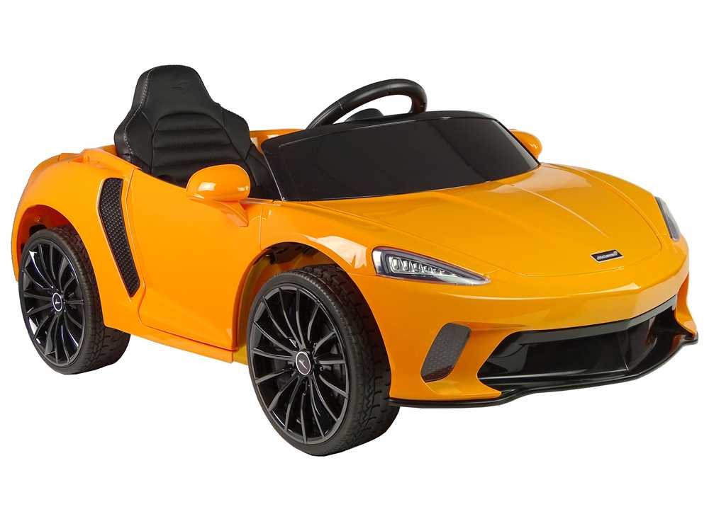 Vaikiškas vienvietis elektromobilis McLaren DK-MGT620, oranžinis lakuotas