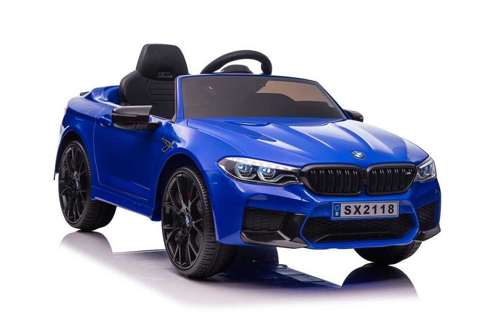 Vaikiškas vienvietis elektromobilis BMW M5 SX2118, mėlynas