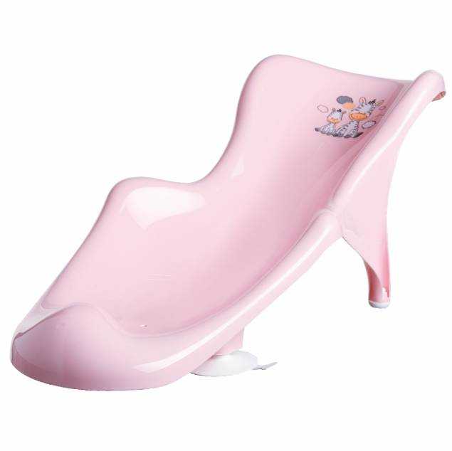 Vonios kėdutė - Zebras, rožinė