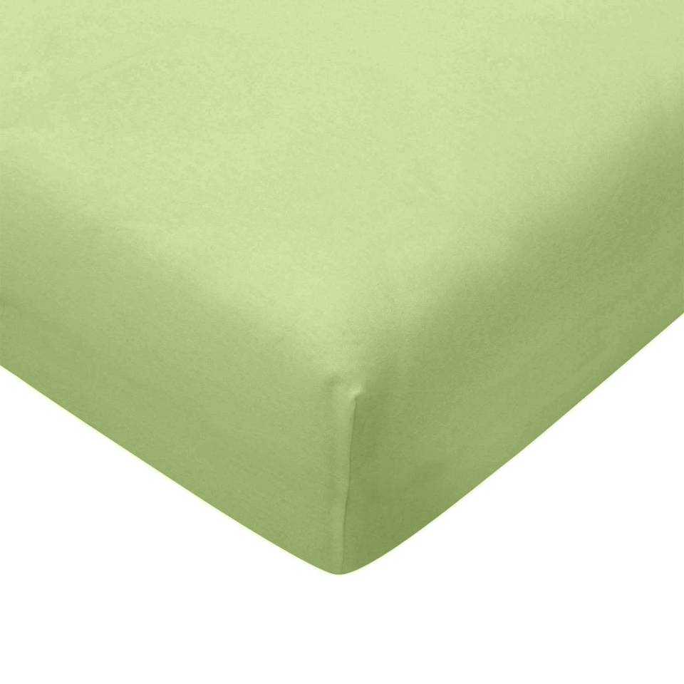 Paklodė su elastinga guma 120x60, žalios spalvos