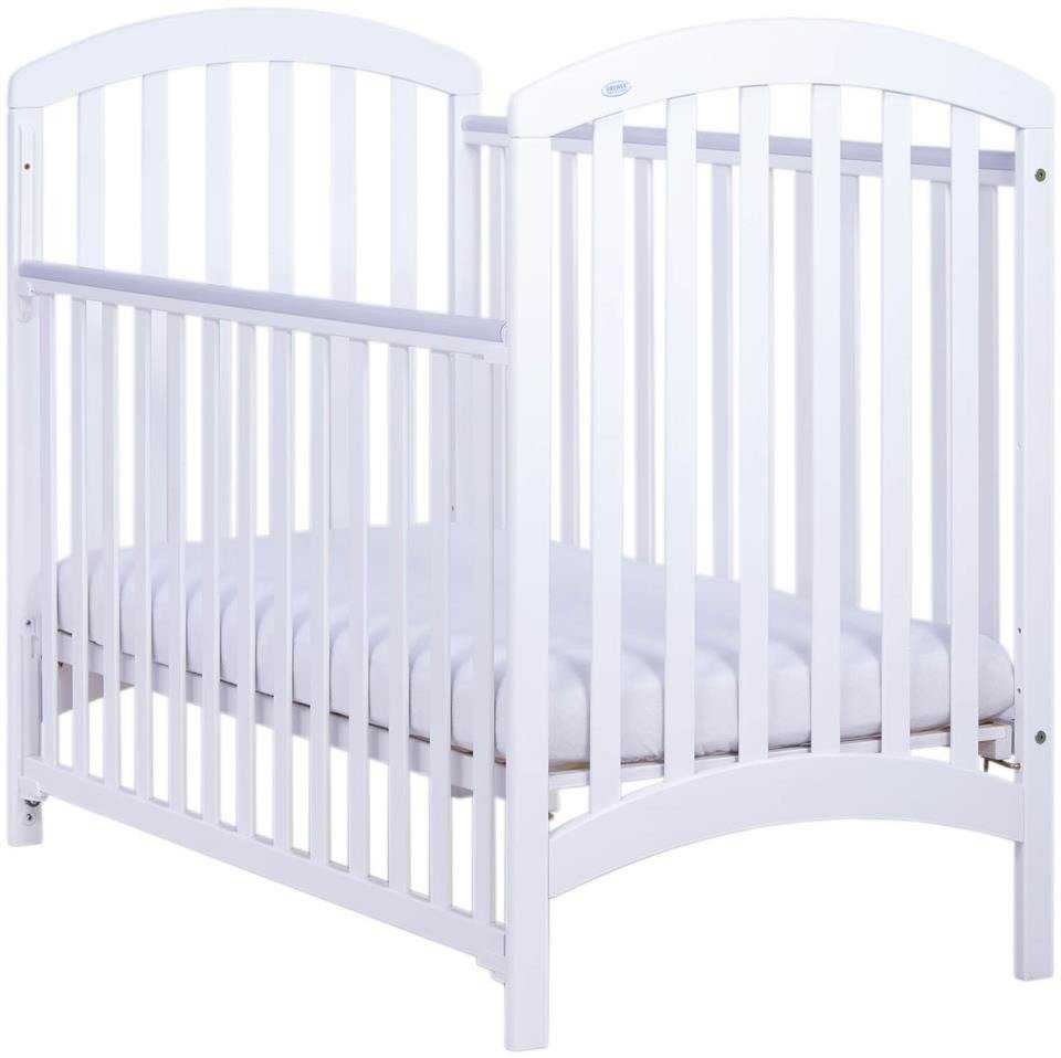 Kūdikio lovytė 124x65x103 cm, balta