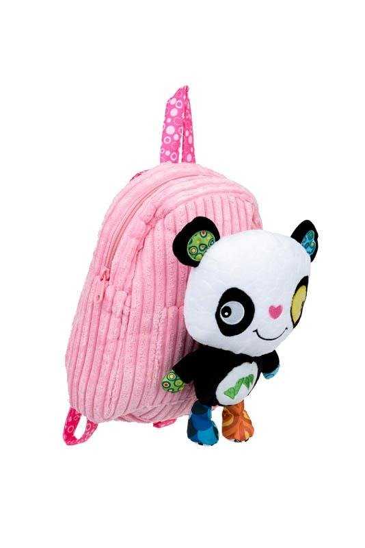 Vaikiška kuprinė - Panda, rožinė